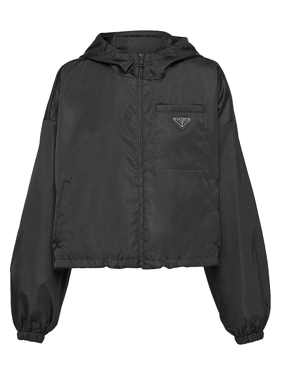 Womens Re-Nylon Cropped Jacket Product Image