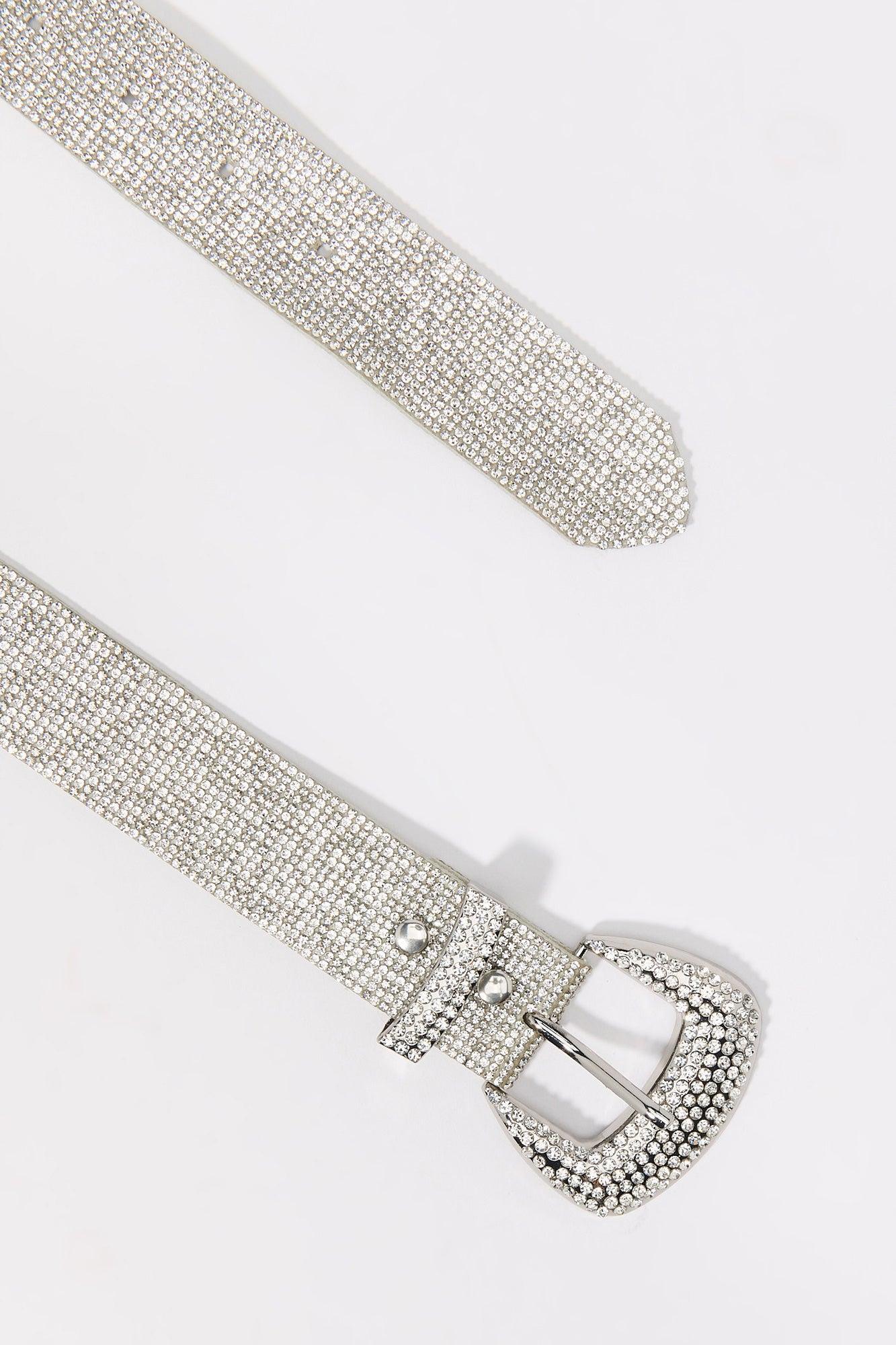 Rhinestone Western Buckle Belt Female Product Image