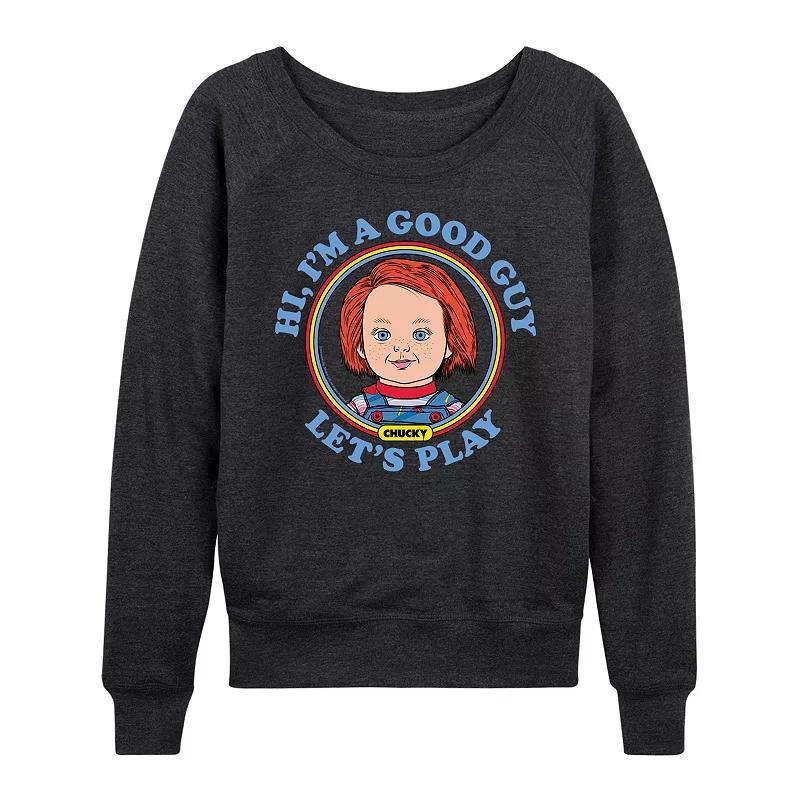 Womens Chucky Relationship Goals Pullover Heather Grey Product Image