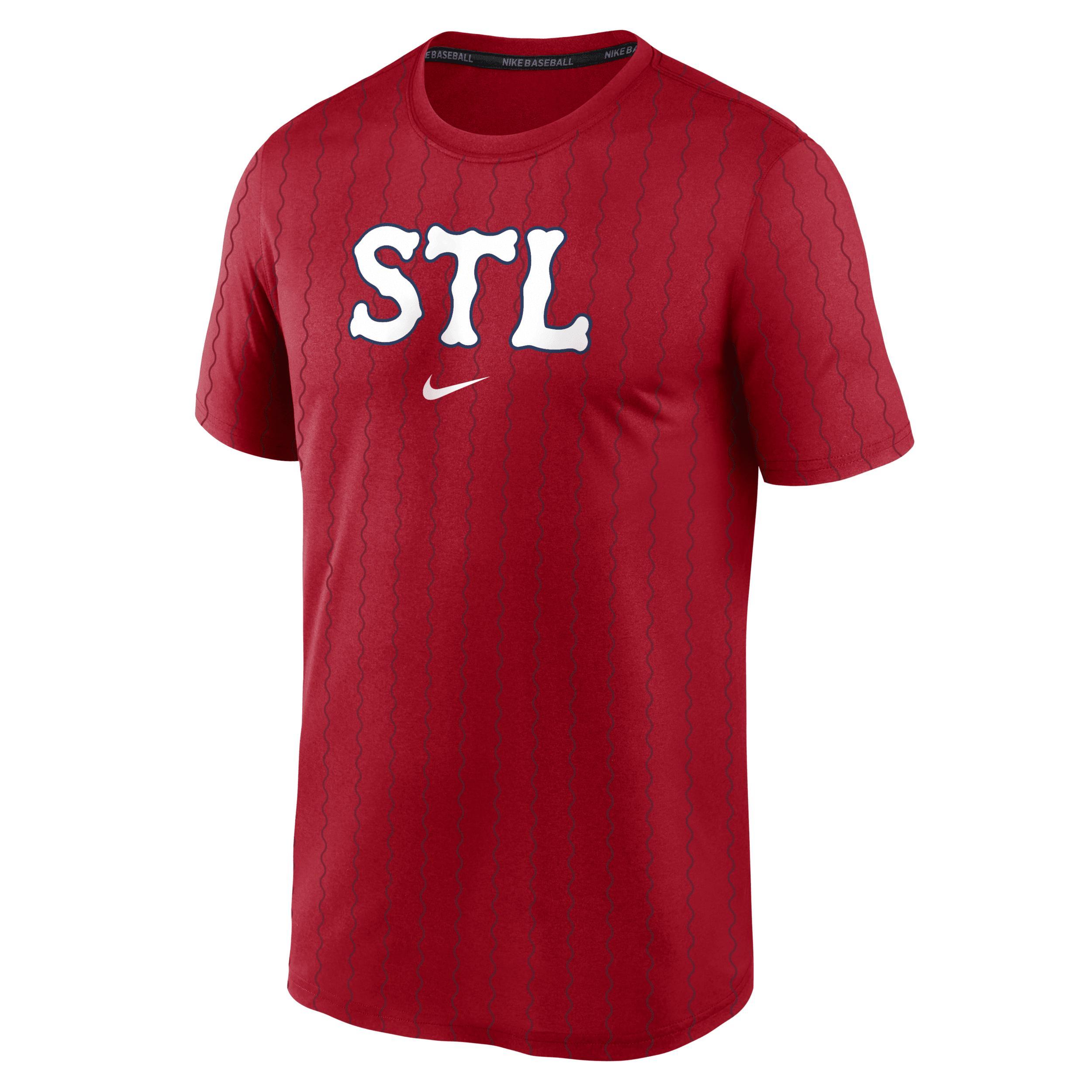 St. Louis Cardinals City Connect Practice Velocity Nike Men's Dri-FIT MLB T-Shirt Product Image