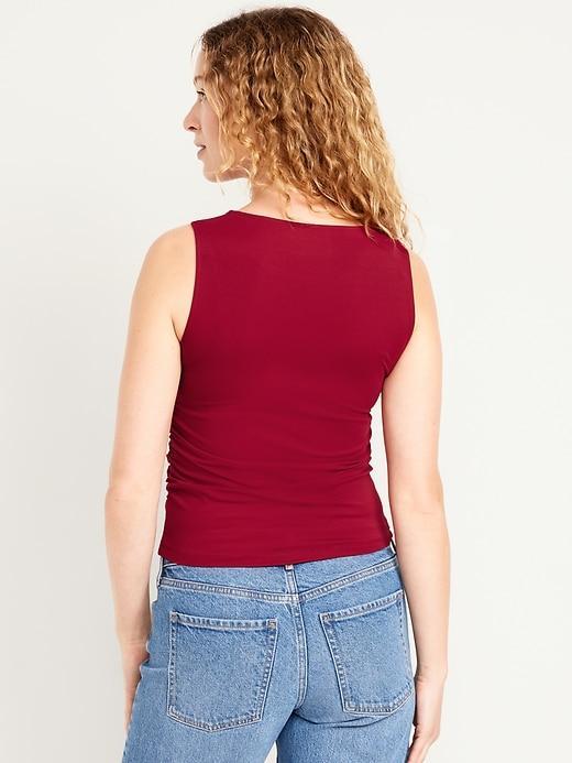 Sleeveless Double-Layer Top Product Image