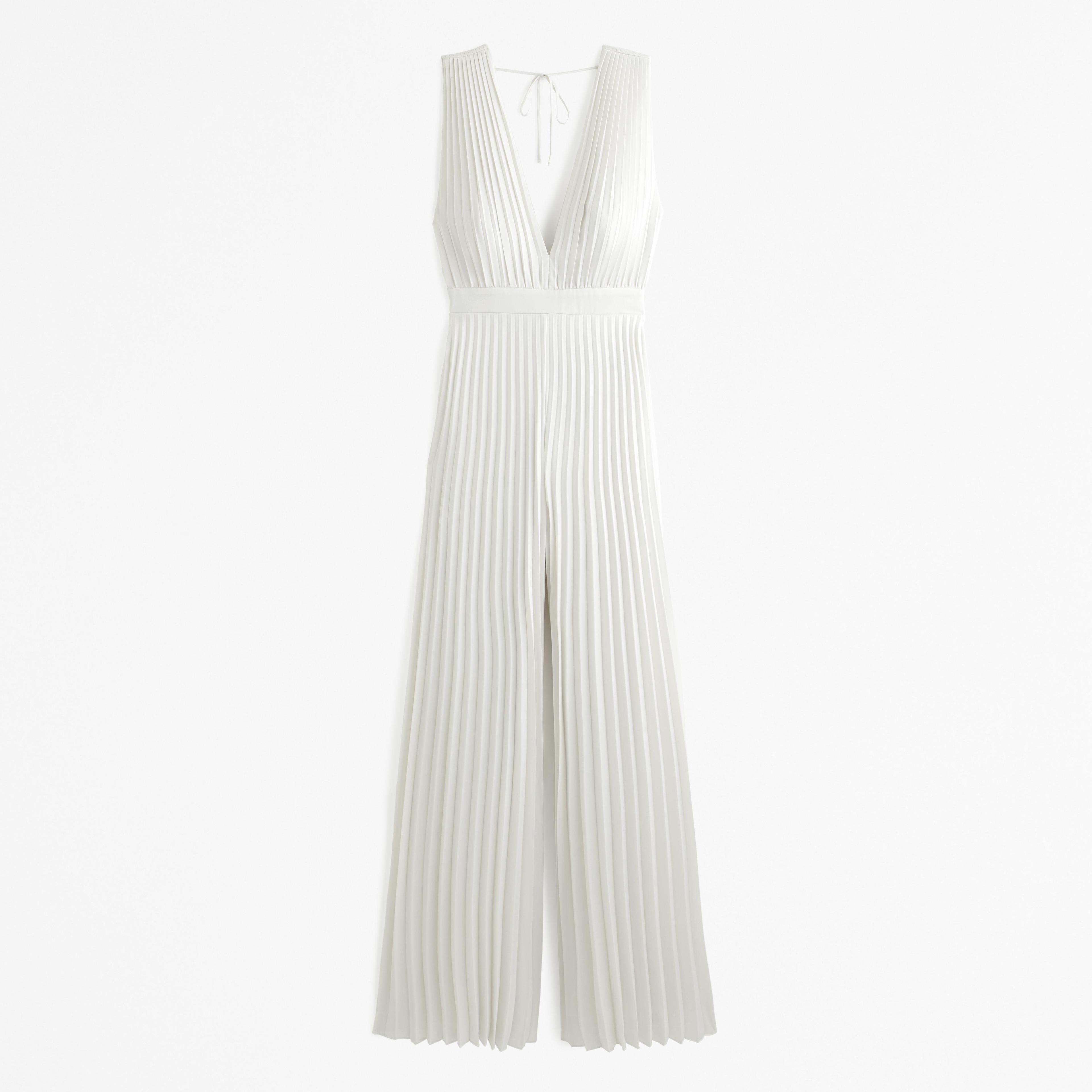 The A&F Giselle Pleated Jumpsuit Product Image