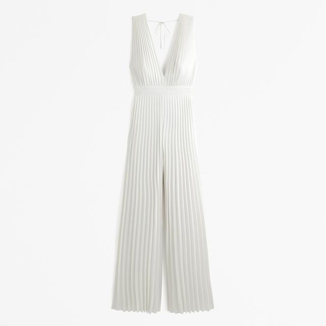 The A&F Giselle Pleated Jumpsuit Product Image