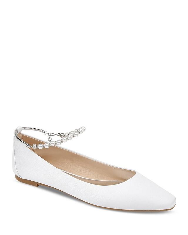 Badgley Mischka Collection London Ankle Strap Flat Product Image