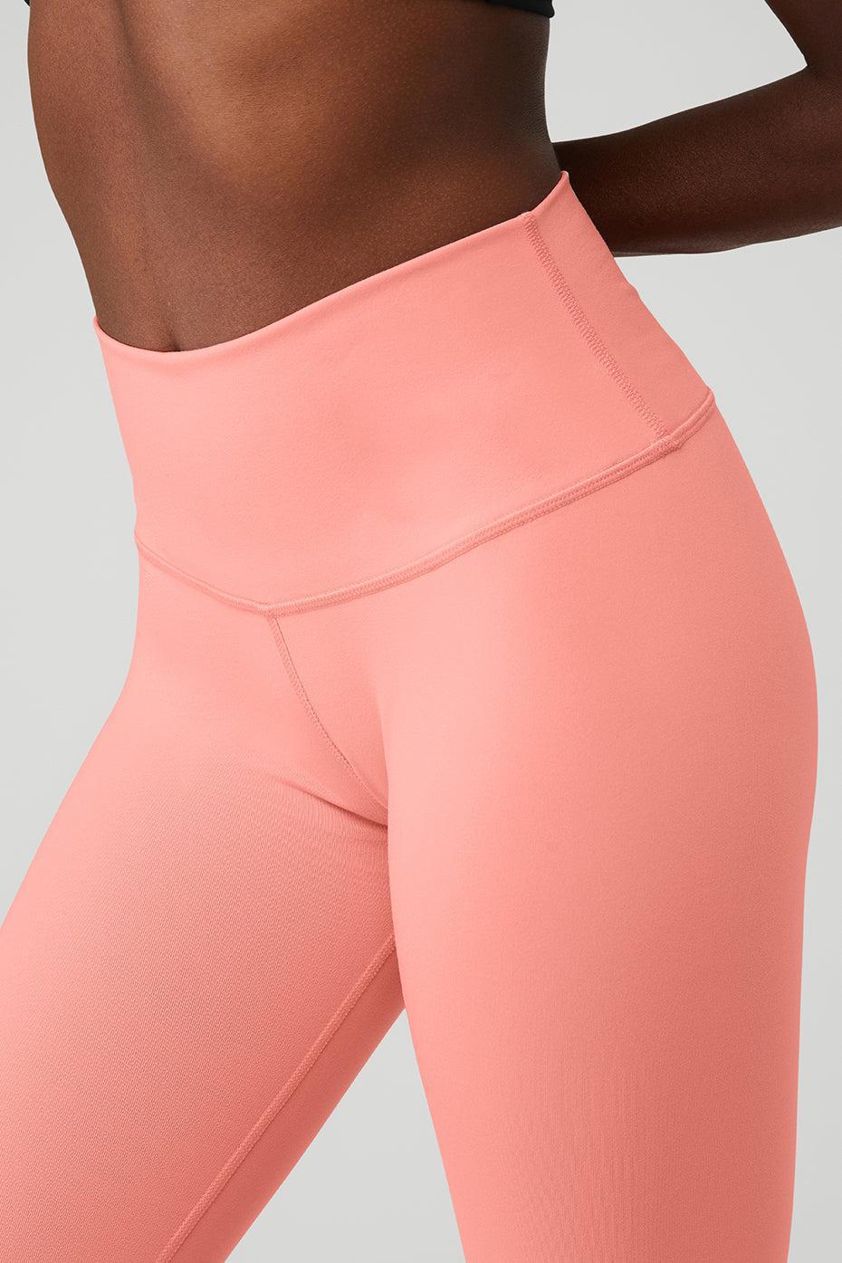 Alo Yoga | 7/8 High-Waist Airbrush Legging Pink Product Image