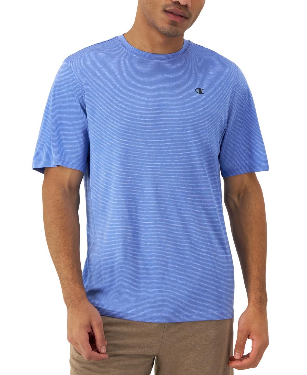 Champion Mens Standard-Fit Stripe Performance T-Shirt Product Image