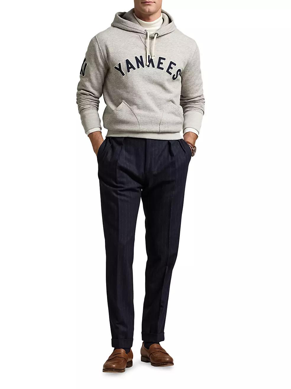 Yankees Vintage Fleece Hoodie Product Image