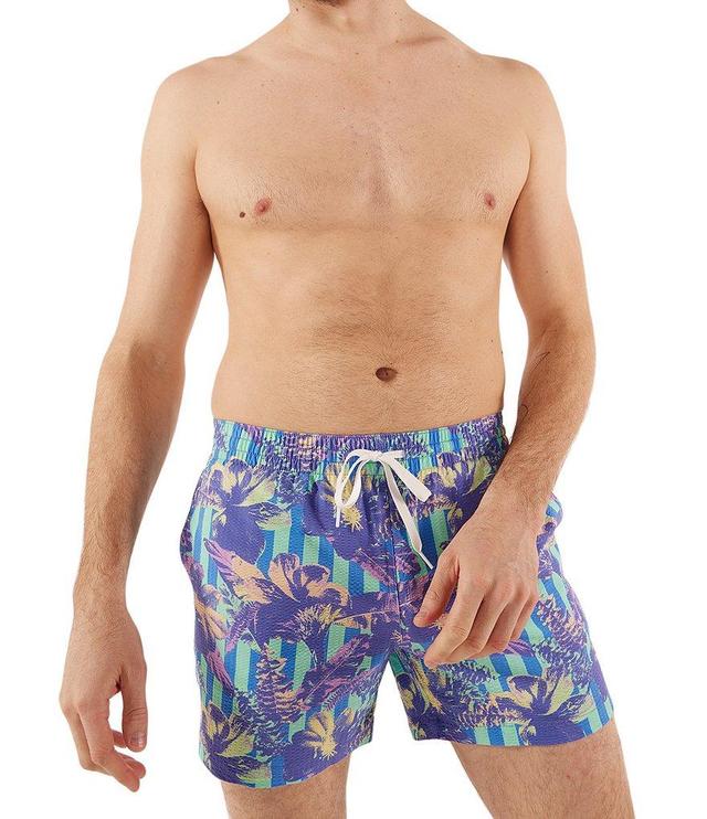 Chubbies Printed Classic 5.5#double; Inseam Swim Trunks Product Image