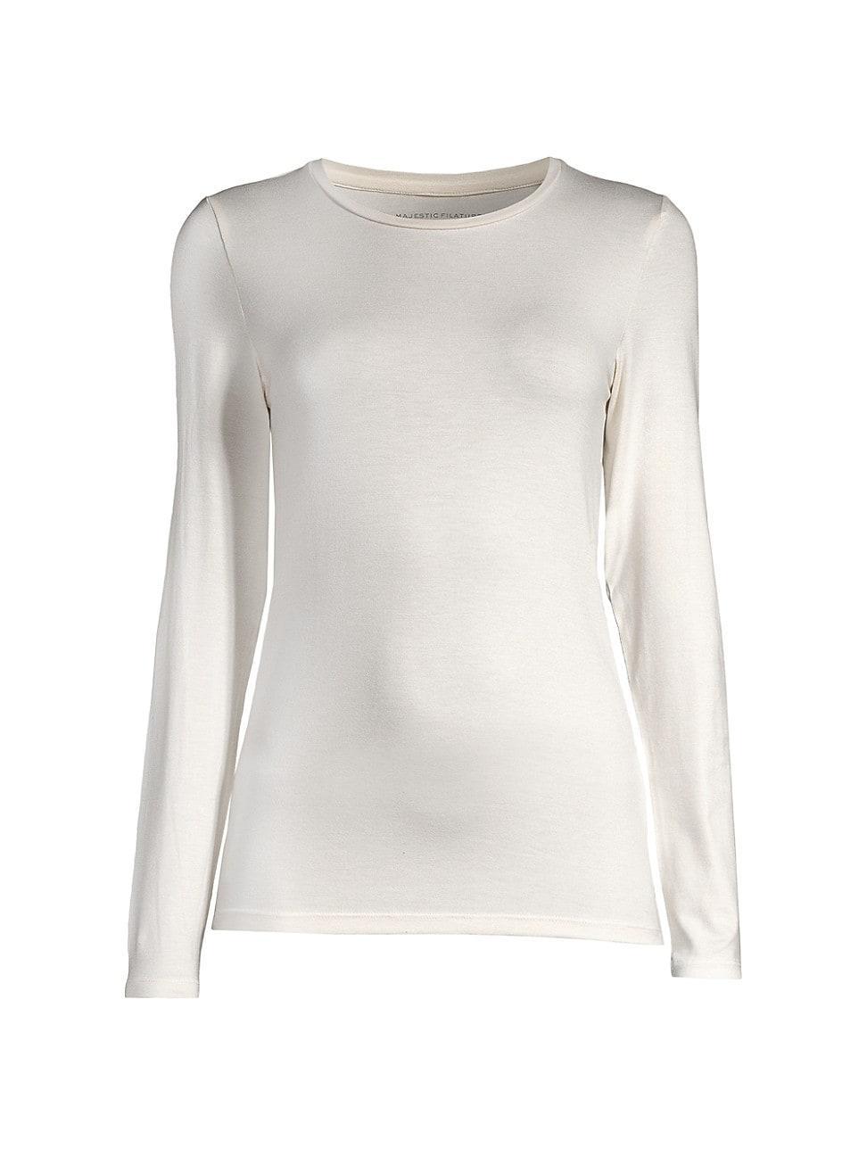 Womens Soft Touch Long-Sleeve Top Product Image