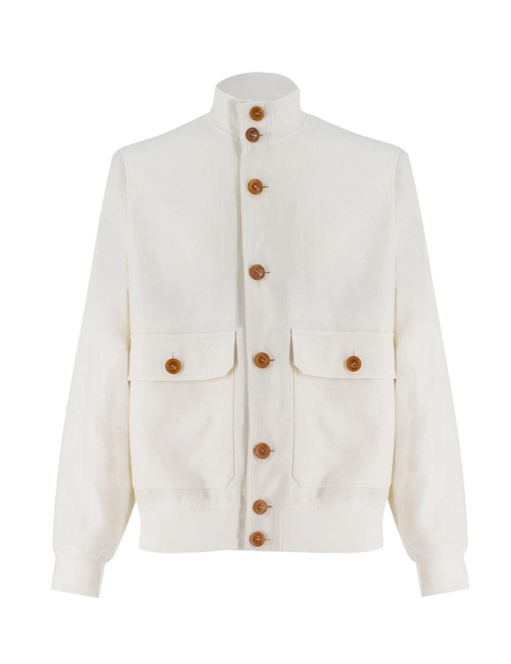 BRUNELLO CUCINELLI Jacket In Off White Product Image