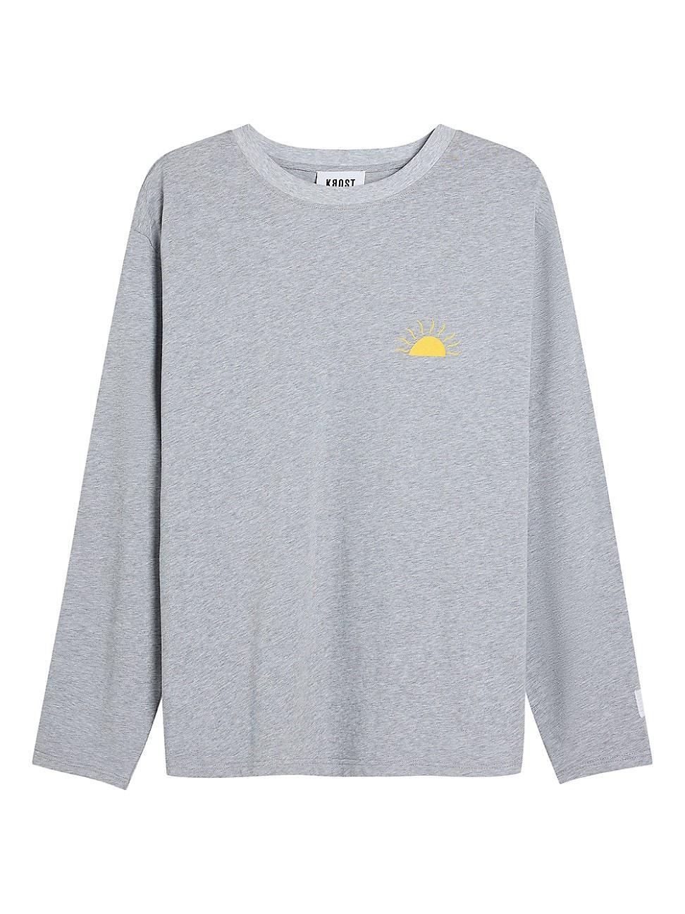 Mens Sunrise Long Sleeve Tee Product Image