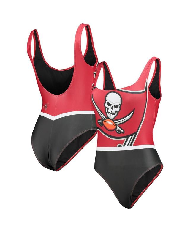 Womens FOCO Tampa Bay Buccaneers Team One-Piece Swimsuit Product Image