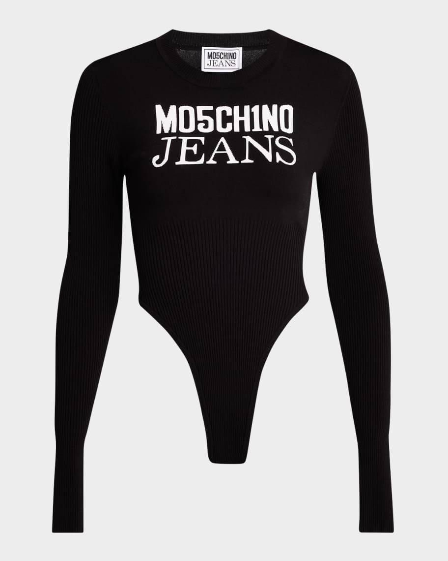 Long-Sleeve Logo Bodysuit  Product Image