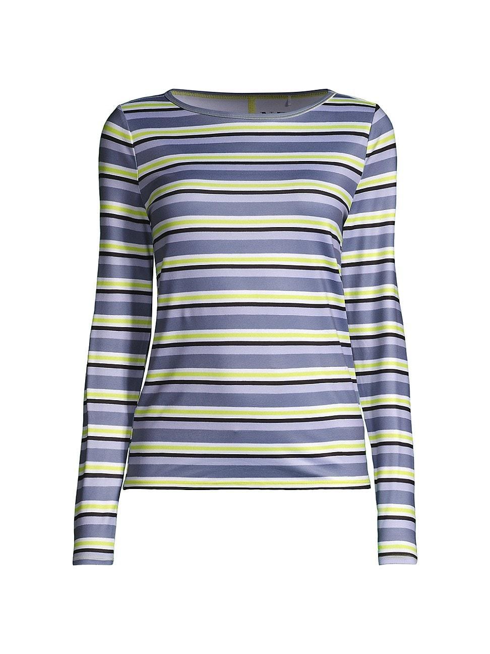 Womens Easy Stripe Flow Fit Blouse Product Image