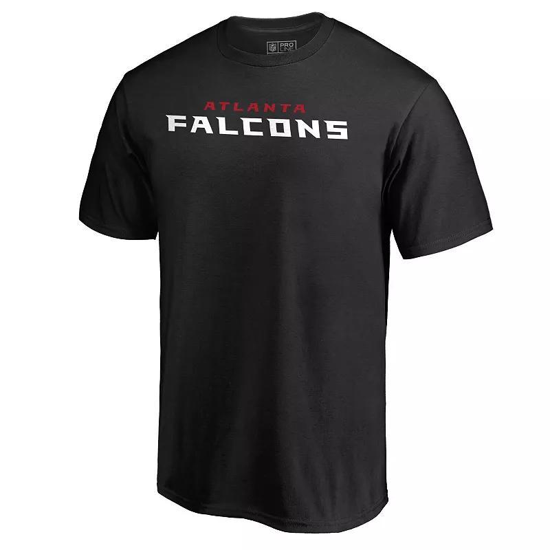 Mens NFL Pro Line Atlanta Falcons Wordmark T-Shirt Product Image