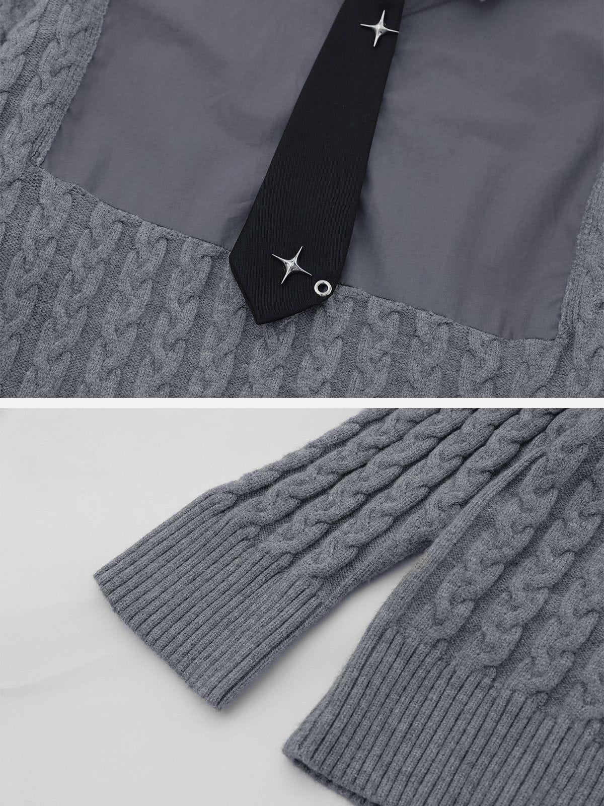 Aelfric Eden Star Tie Sweater Product Image