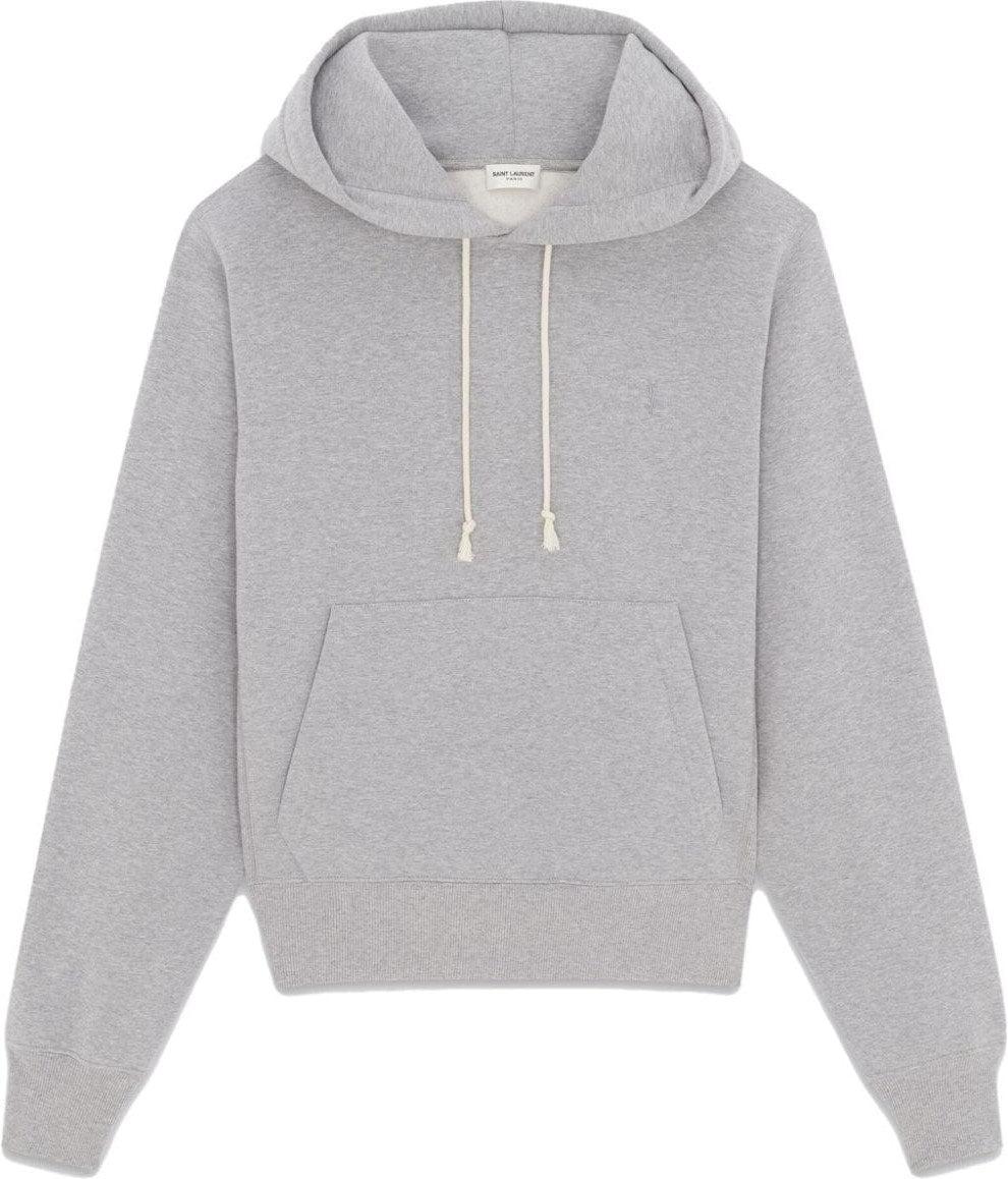 Men's Organic Cotton Hoodie In Grey Product Image