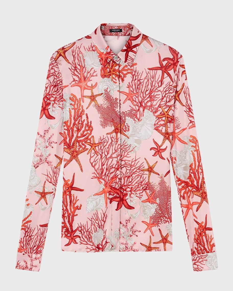 Starfish Printed Jersey Shirt Product Image