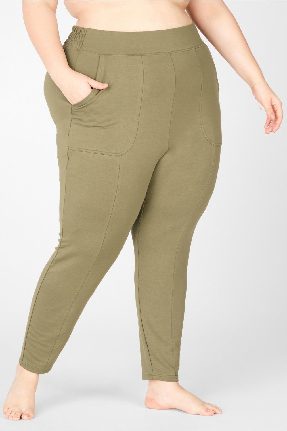 Fabletics Gemma Jogger Womens green plus Size 3X Product Image