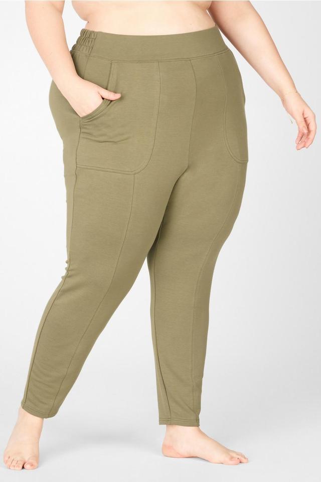 Fabletics Gemma Jogger Womens green plus Size 3X Product Image