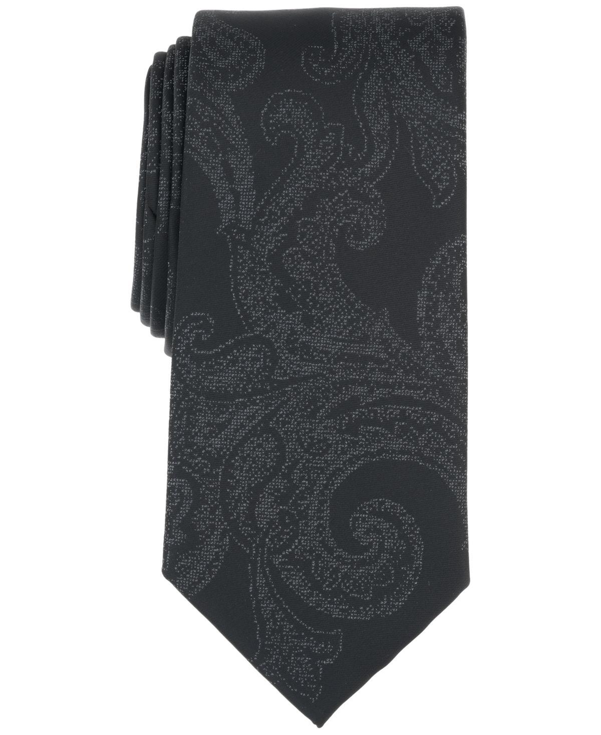 Perry Ellis Mens Cronan Geo-Pattern Solid Tie Product Image