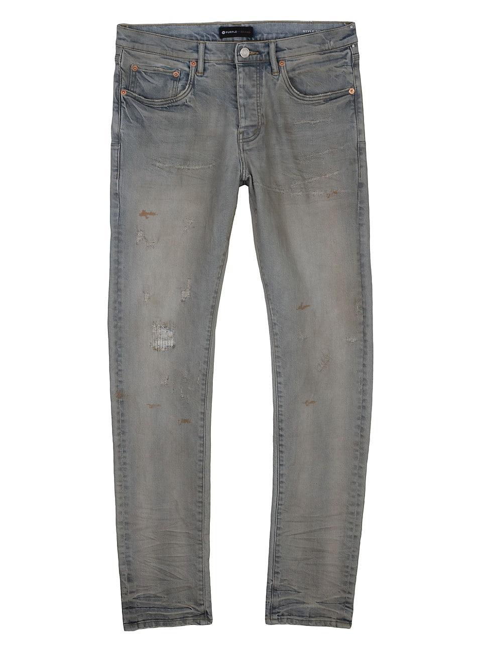 PURPLE BRAND PURPLE Distressed Skinny Jeans Product Image