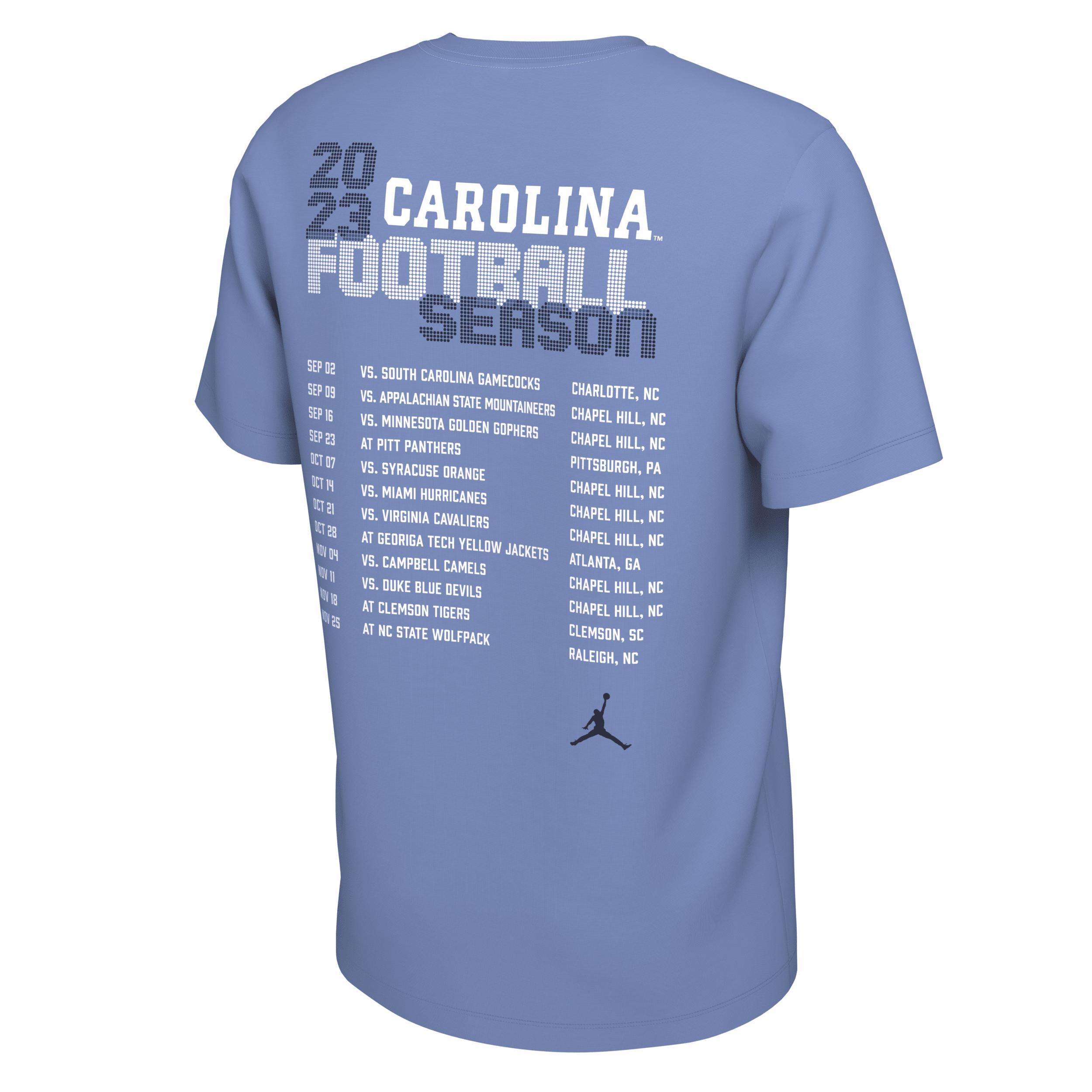 UNC Schedule Nike Mens College T-Shirt Product Image