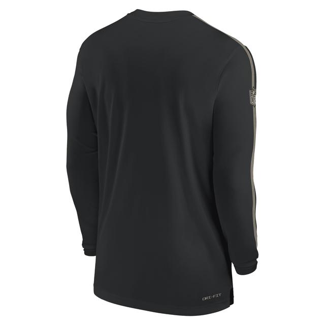 New York Giants Sideline Coach Nike Mens Dri-FIT NFL Long-Sleeve Top Product Image