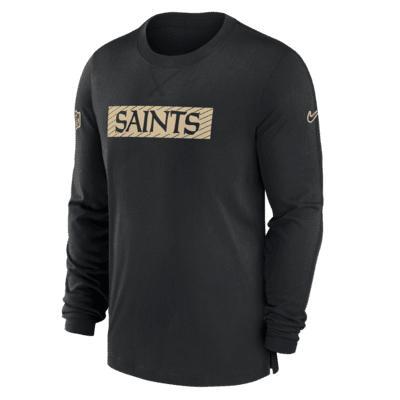 New Orleans Saints Sideline Player Team Issue Men’s Nike Dri-FIT Long-Sleeve Top Product Image