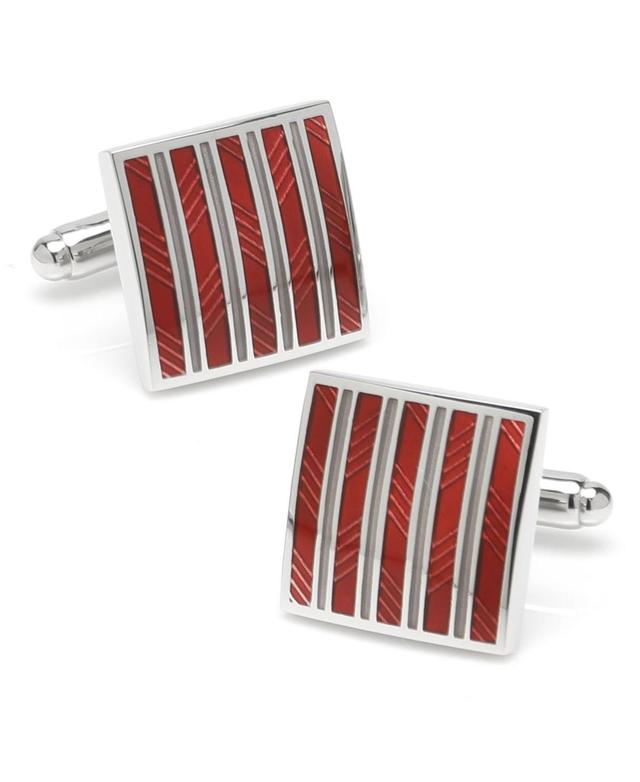 Ox Bull & Trading Co Striped Square Cufflinks Product Image