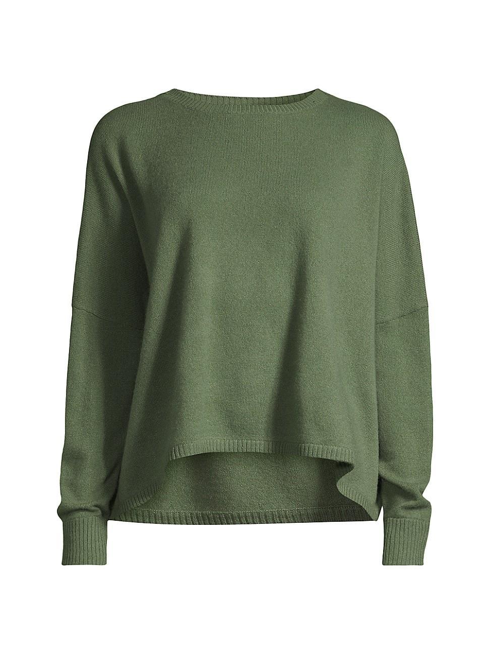 Womens Cashmere Crewneck Sweater product image