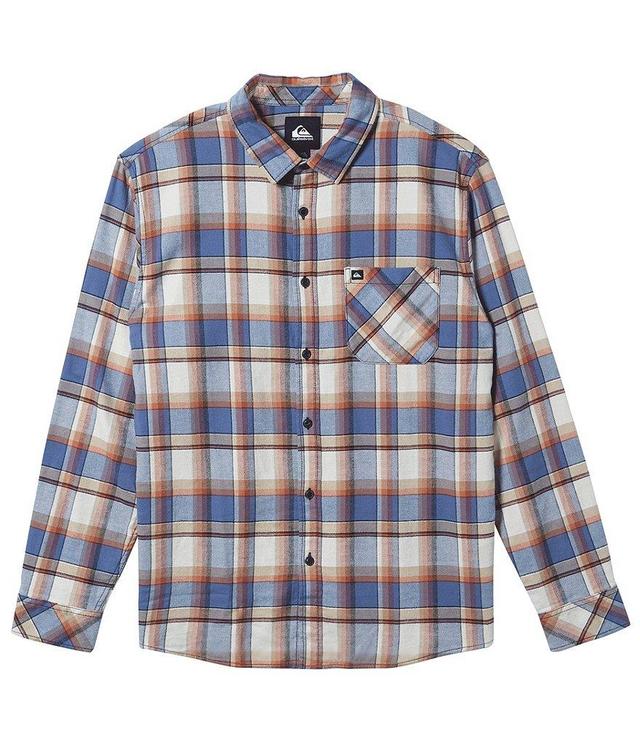 Quiksilver Long Sleeve Convex Plaid Flannel Shirt Product Image