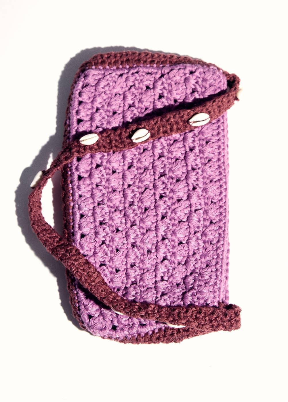 MANGO - Crochet handbag - One size - Women Product Image