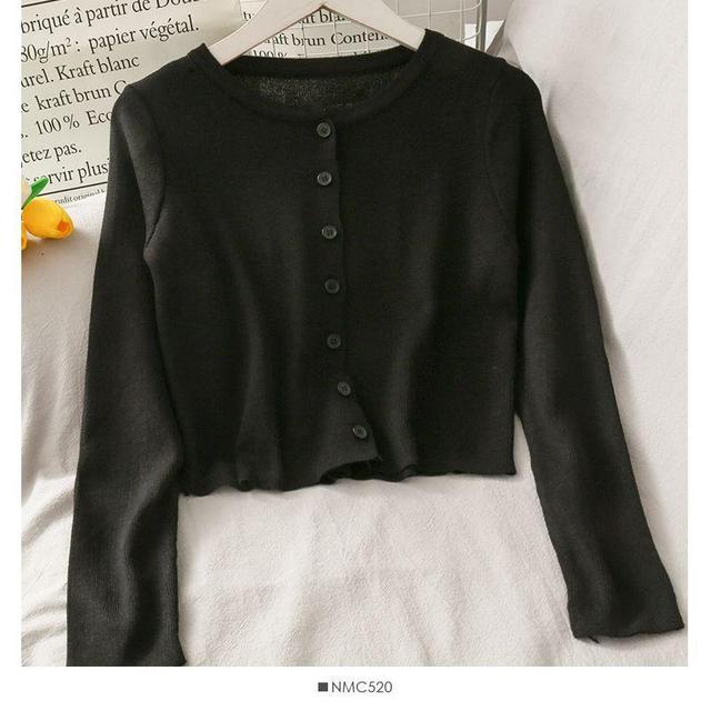 Cropped Cardigan Product Image