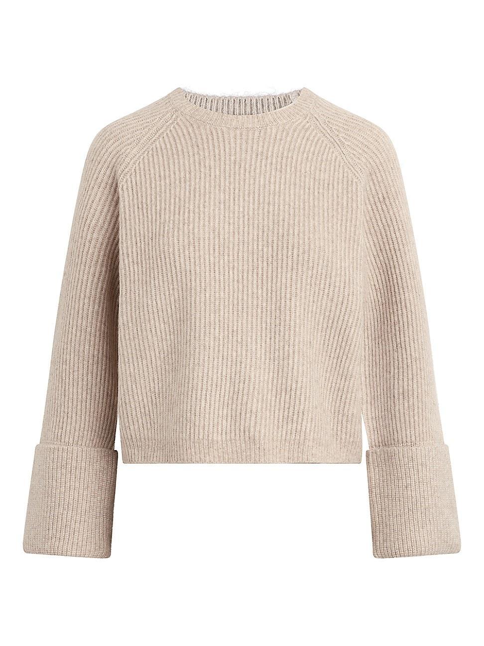 Womens The Rey Rib-Knit Sweater Product Image