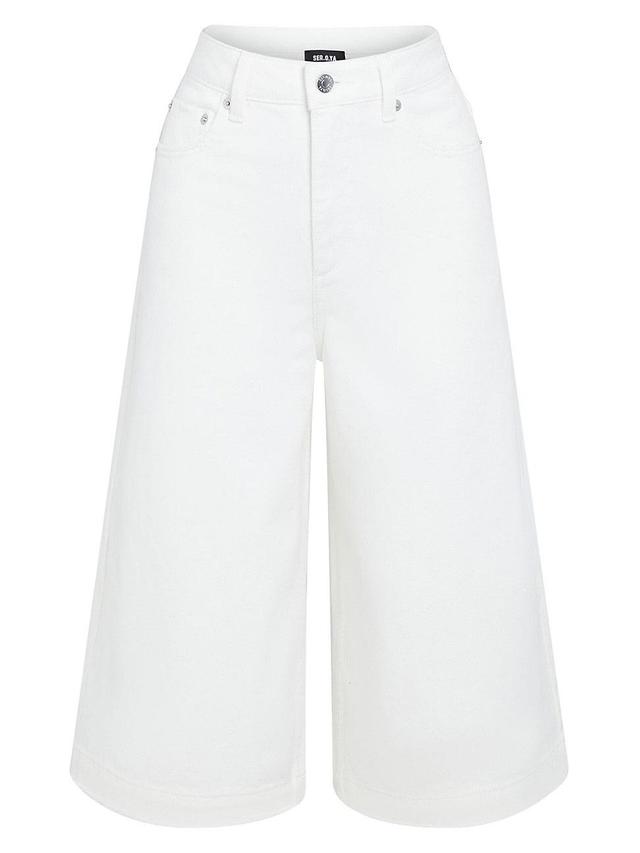 Womens Valli Mid Rise Bermuda Shorts Product Image