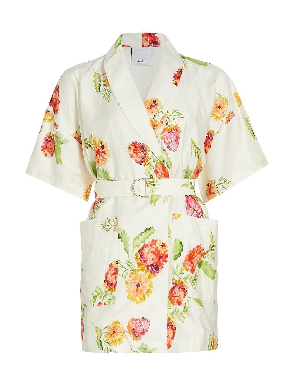 Womens Kirralee Floral Minidress Product Image