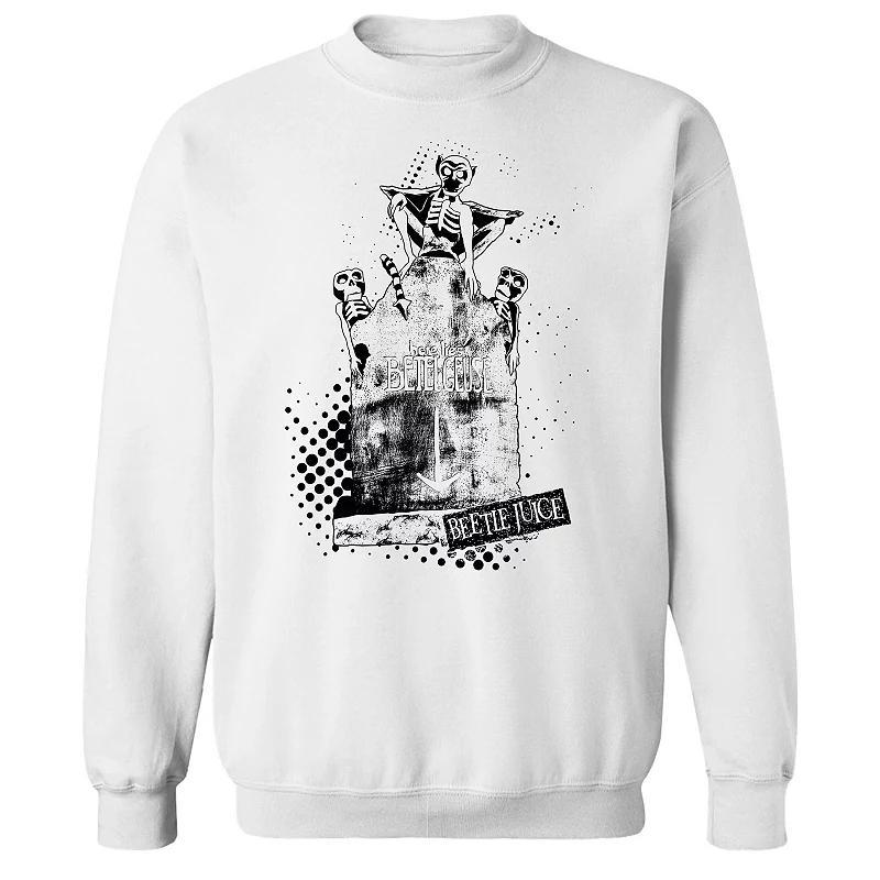 Mens Here Lies Betelgeuse Graphic Crew Sweatshirt Product Image