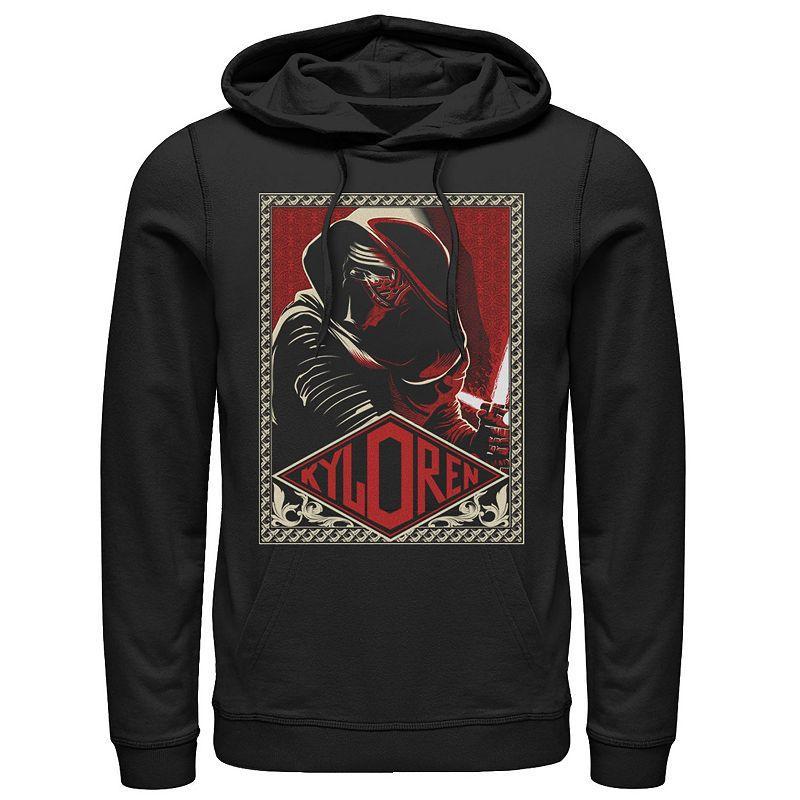 Mens Star Wars Kylo Ren Portrait Poster Hoodie Product Image