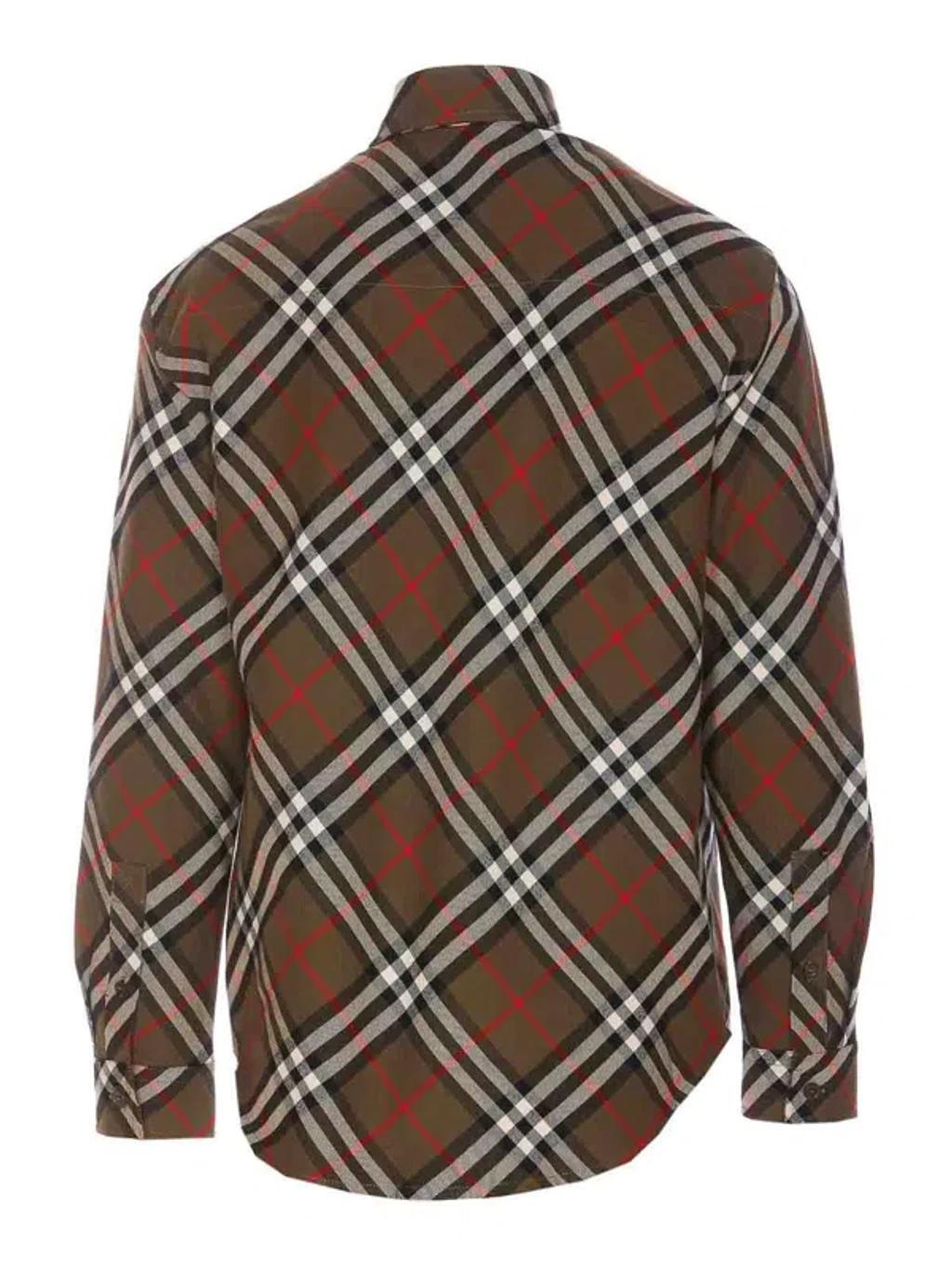 BURBERRY Shirts In Brown Product Image