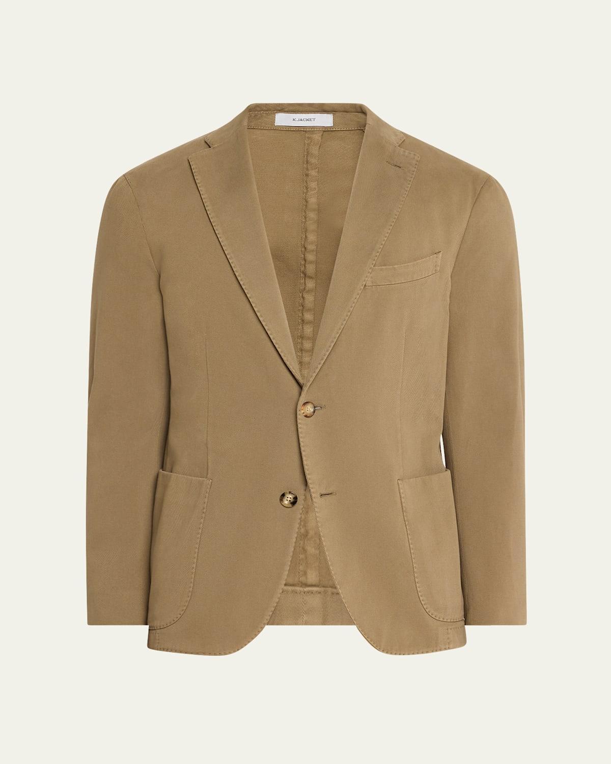 Mens Cotton Twill Sport Jacket Product Image