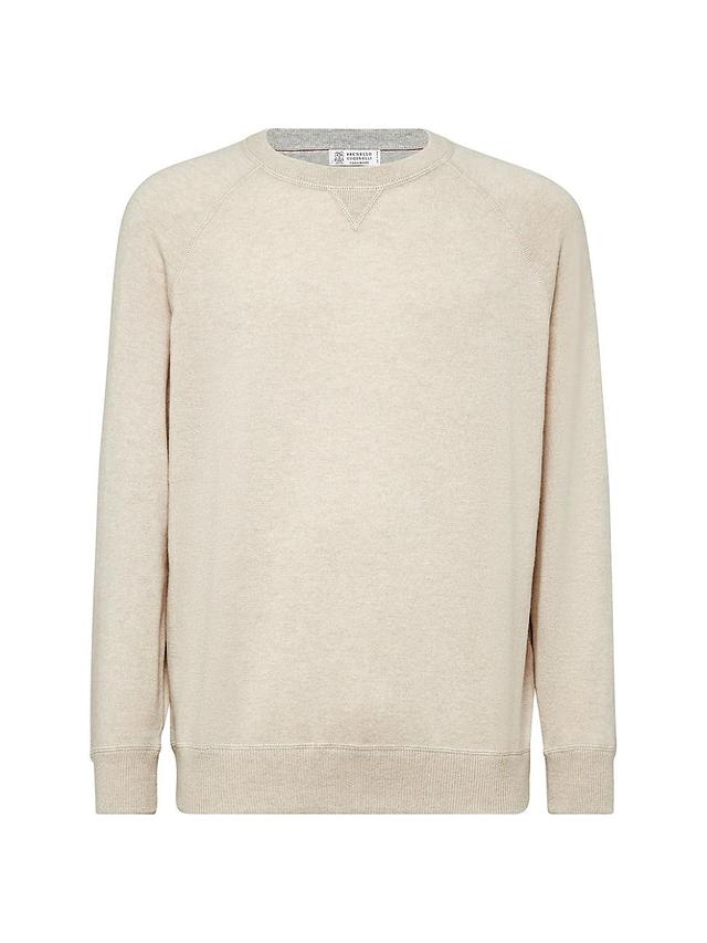 Mens Cashmere Sweatshirt Style Sweater Product Image