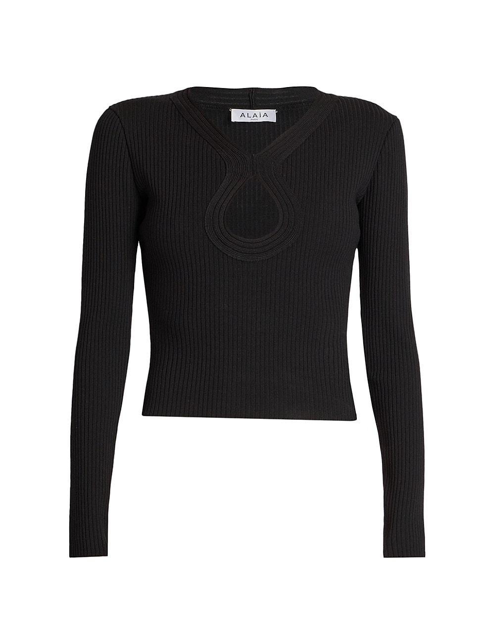 Womens Crino Keyhole Sweater product image