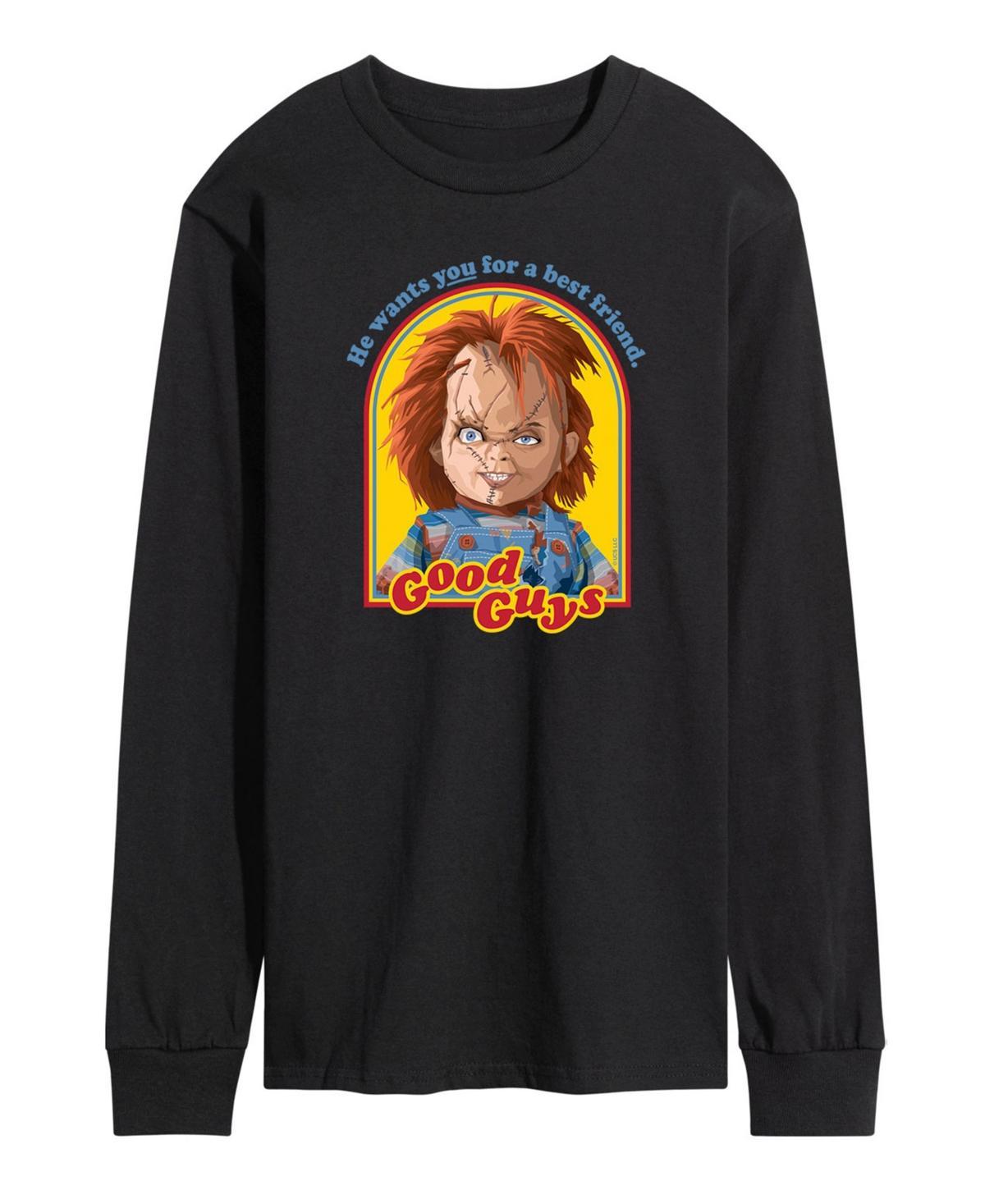 Mens Chucky Good Guys Long Sleeve T-shirt Product Image