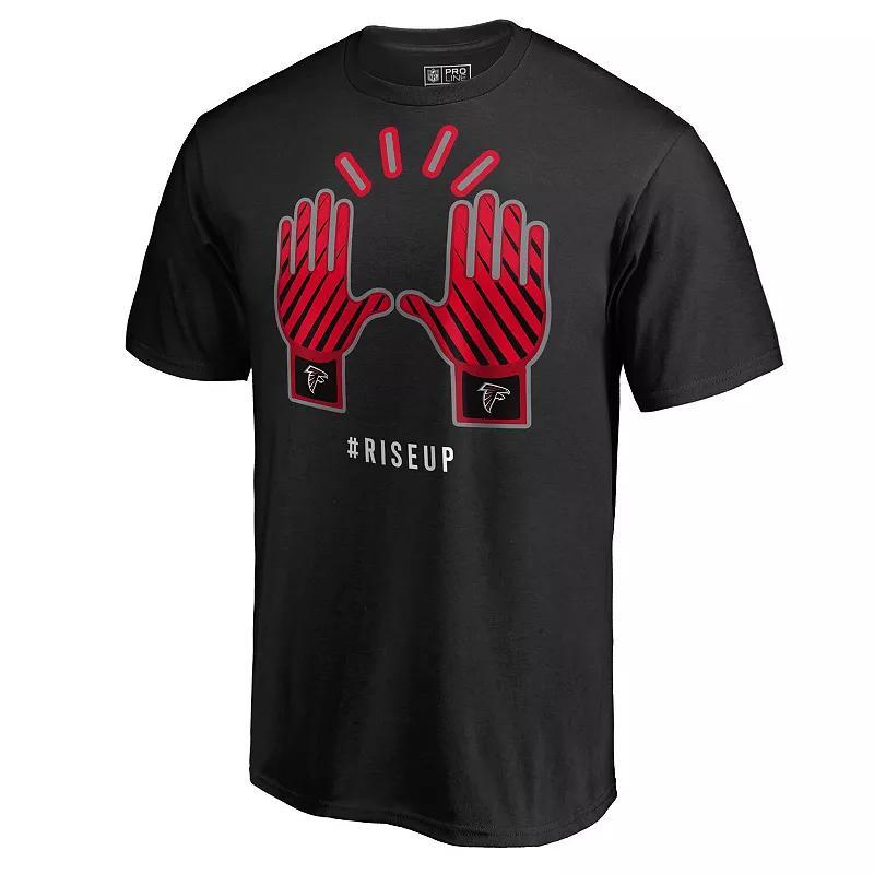 Mens NFL Pro Line Atlanta Falcons Training Camp Hookup T-Shirt Product Image