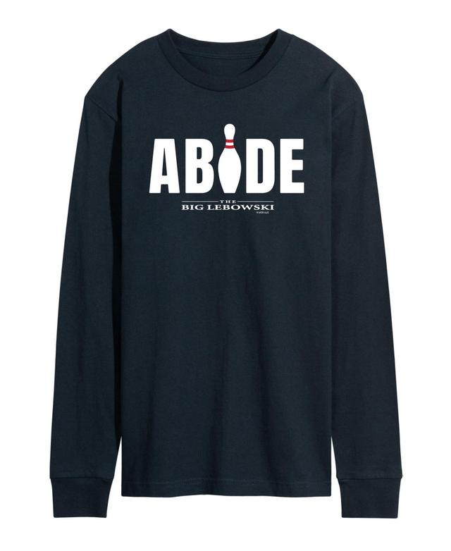 Mens The Big Lebowski Abide Long Sleeve T-shirt Product Image