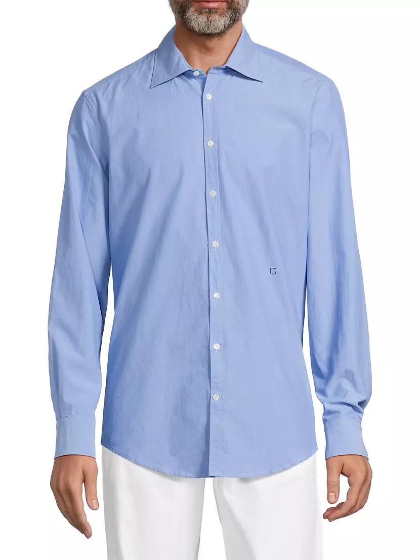 Chambray Cotton Shirt Product Image