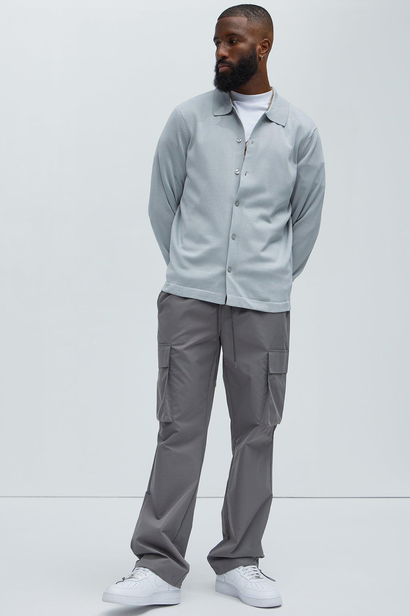 Ansel Tech Cargo Jogger - Charcoal Product Image