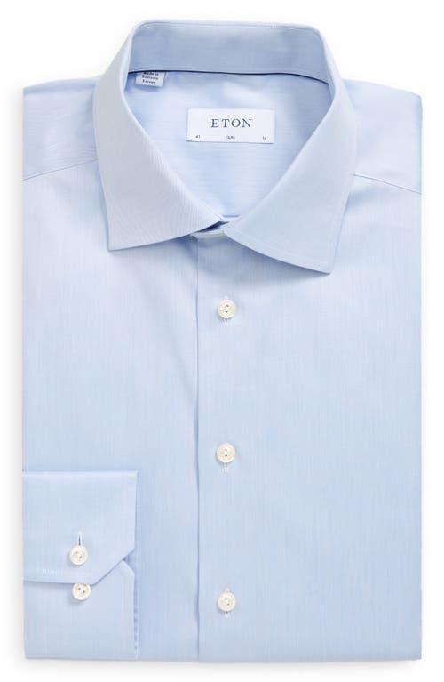 Mens Slim-Fit Twill Dress Shirt Product Image