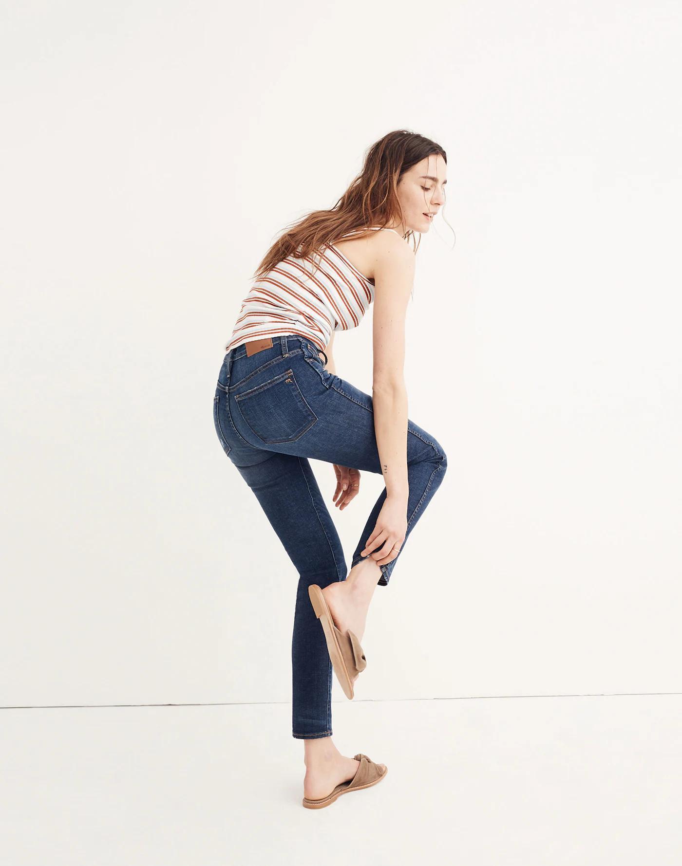 Taller Slim Straight Jeans in William Wash Product Image